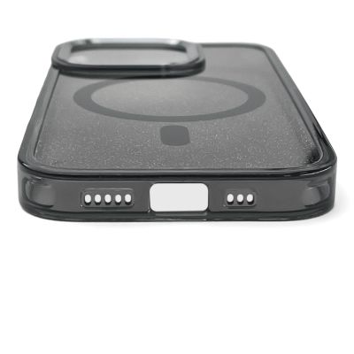 4. Glitter Case MagSafe Compatible for iPhone 17 Pro Max - Black