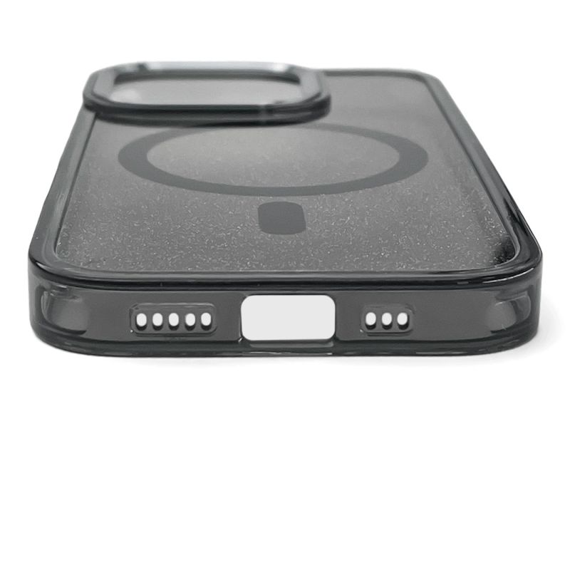 4. Glitter Case MagSafe Compatible for iPhone 17 Pro Max - Black