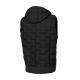 2. Men's black Pit Bull Eclipse Hooded vest - 5240129