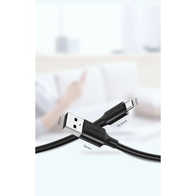 2. Ugreen US289 60138 micro USB / USB-A cable 2m - black