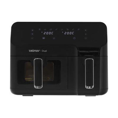 9. Air Fryer ZELMER ZAF900 5.5l Dual with double basket