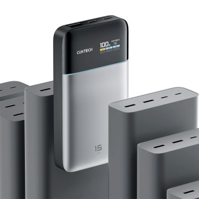 16. Cuktech PB150S Powerbank 100W 15000mAh - Gray