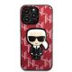 3. Karl Lagerfeld KLHCP13LPMNIKPI iPhone 13 Pro / 13 6.1" hardcase red/red Monogram Ikonik Patch