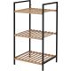 7. SHELF SHOE RACK 3 LEVELS 38x32.5x70CM BAMBOO EXCELLENT HOUSEWARE