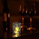 8. MINI DECORATIVE LAMP 6 CM TRANSPARENT WARM WHITE 1 LED