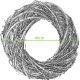5. DECORATIVE WREATH 40 CM WHITE