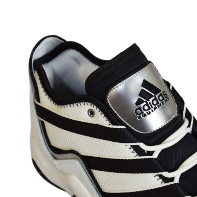 7. Adidas Top Ten 2010 Men's Basketball Shoes White Black - HR0099