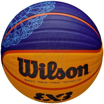 3. Wilson FIBA 3X3 Paris Retail 2024 Game Ball WZ1011502XB 