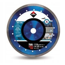 Diamond blade for hard materials, Turbo VIPE rim
