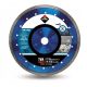 Diamond blade for hard materials, Turbo VIPE rim