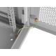 13. WALL-HUNG RACK CABINET 19" 4U 600X450 GRAY PERFORATED DOOR LANBERG (FLAT PACK)