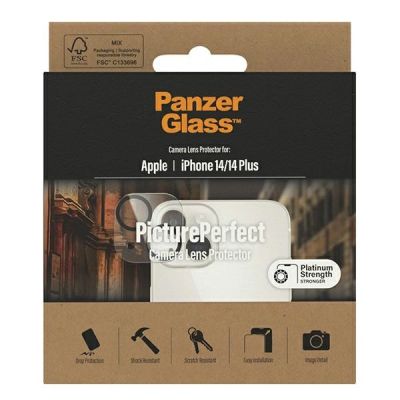 4. PanzerGlass Camera Protector for iPhone 14 / 14 Plus