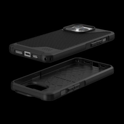 3. UAG Metropolis LT MagSafe case for iPhone 15 Pro Max - black kevlar