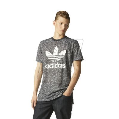 5. Adidas ORIGINALS Essentials Allover Print Tee M AY8360