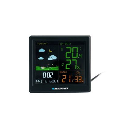 3. Blaupunkt WS25BK Black Weather Station