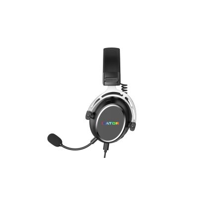5. HATOR Hypergang 3 USB Wired & Wireless Headband Gaming Headset USB Type-C / USB Type-A Bluetooth Black