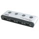Lindy 42858 USB 1.1 RS-232 Serial Converter/Repeater/Isolator Black, Silver