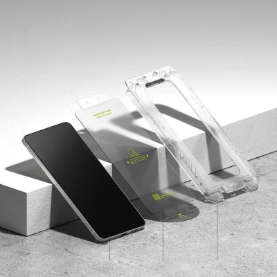 4. Ringke Easy Slide 2-pack tempered glass for Samsung Galaxy S25 Edge - transparent