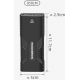 9. Rockbros 24310002001 Bicycle Light, 850 lm, with Power Bank Function + USB-C to USB-A Cable – Black