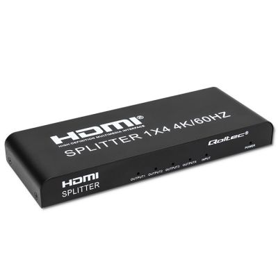 QOLTEC SPLITTER 4XHDMI 4KX2K | 6GB/S | 60HZ