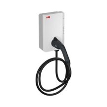 ABB Terra AC W22-G5-RC-V2-0 wallbox Type 2 charging station, 22kW, 5m cable, 3-phase/32A power supply, Bluetooth, Wi-Fi, Ethernet, with RFID reader, GSM/4G modem