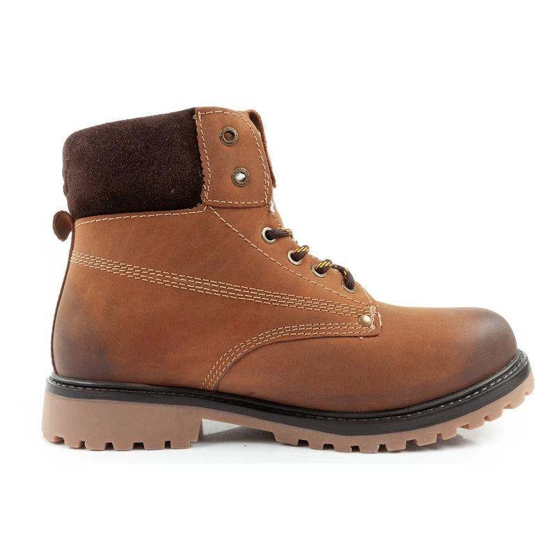 4. Wrangler Arch Fur men's boots, Chelsea boots, elegant, insulated, natural leather