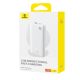 4. Baseus Airpow Lite 10000mAh 15W Power Bank with Baseus Simple USB-A - USB-C 30cm Cable - White