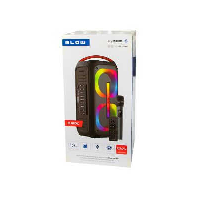 9. Bluetooth speaker + remote control + wired microphone