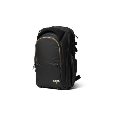 3. RODE Backpack Black Alcantara, Polyester