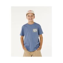 RIP CURL Pacific Rinse Sunrise Tee-Boy Blue