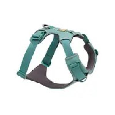 8. Ruffwear 30503-355S1 Dog/Cat Harness XS Green Nylon, Polyester Dog Non-Stretch Harness