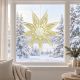 7. DECORATIVE HANGING PAPER STAR FSC 18x60CM ECURE 9 ARMS MICA