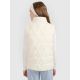 2. Girls' down vest with synthetic filling 4F 4FJRAW25TVJAF323-11S