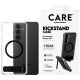 CARE by PanzerGlass Black Kickstand & QI Case for Samsung Galaxy S26+ - Transparent