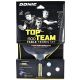 7. TABLE TENNIS RACKET COVER 3 BALLS SET TOP TEAM 500 POTS