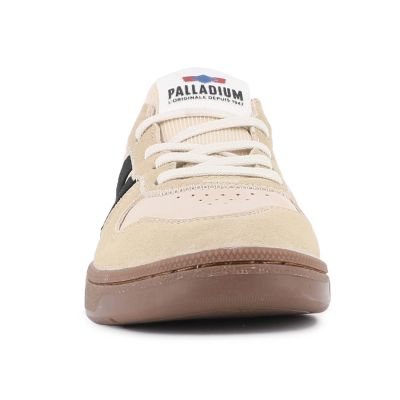 3. Palladium Pallacup Flame OG 74484-102-M Almond Milk/Black