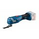 12. Bosch GOP 185-LI 18V Multifunction Tool (06018G2020) Black, Blue