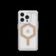 UAG Plyo MagSafe case for iPhone 15 Pro - transparent and gold