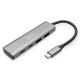 6. Digitus 4-Port USB-C Hub, 2 x USB A and 2 x USB-C