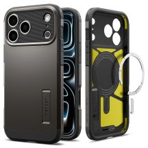Spigen Tough Armor MagSafe case for iPhone 18 Pro / 17 Pro - black
