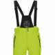 3. Killtec Enosh men's ski pants green breathable waterproof with adjustable suspenders yellow (30920/766)