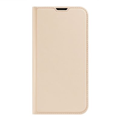 9. Dux Ducis Skin Pro Holster Flip Cover for iPhone 14 Plus gold