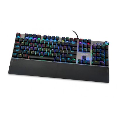 57. IBOX AURORA K-4 RGB IKGMK4 Mechanical Keyboard (USB; (US); Black)