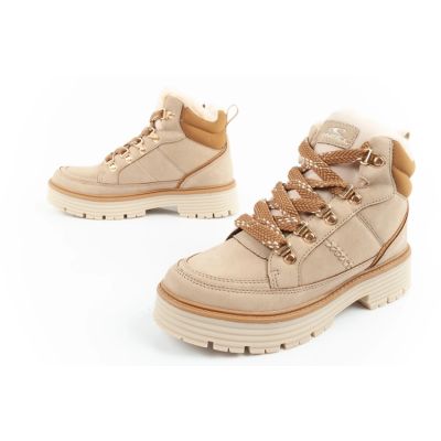 8. O'neill winter boots women's hiking boots ankle boots insulated fashionable beige brown