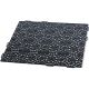 15. OPENWORK PAVEMENT GRID MOSAIC BLACK 1PC.