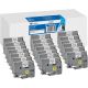 G&G 21568 Labeling Tapes Black on White TZe