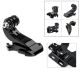 3. Adjustable sports camera harness - black