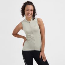 Rogelli women's sleeveless cycling jersey ESSENTIAL taupe XS