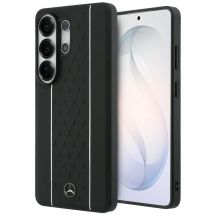 Mercedes Laurel Leaves Vertical Stripes MagSafe Case for Samsung Galaxy S26 Ultra - Black and White