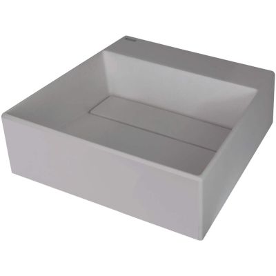 Granite countertop washbasin with space for a tap - with a cover